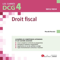 Dcg 4 : Droit Fiscal ; Cours Et Applications Corrigees 
