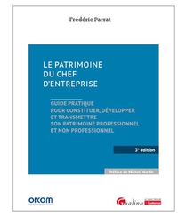 Le Patrimoine Du Chef D'entreprise : Guide Pratique Pour Constituer, Developper Et Transmettre Son Patrimoine Professionnel Et Non Professionnel (3e Edition) 