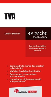 Tva : Une Etude Detaillee De La Mecanique De La Tva (11e Edition) 