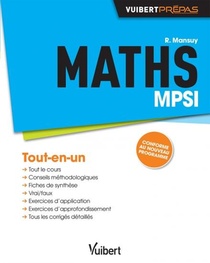 Mathematiques ; Mpsi 