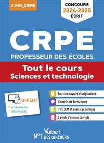 Sciences Et Technologie : Crpe 2024-2025 Tout-en-un ; Concours Professeur Des Ecoles 