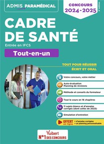 Concours Cadre De Sante : Entree En Ifcs ; Tout-en-un ; Concours 2024-2025 
