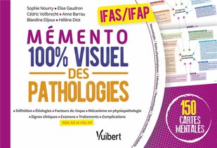 Memento 100% Visuel Des Pathologies : Ifas / Ifap, 150 Cartes Mentales 
