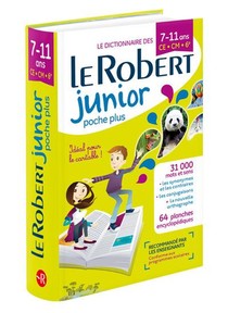 Dictionnaire Le Robert Junior Poche Plus ; 7/11 Ans (edition 2017) 