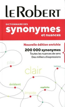 Dictionnaire Le Robert Des Synonymes Et Nuances ; Poche+ 