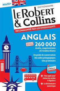 Le Robert & Collins ; Maxi + : Anglais (edition 2024) 