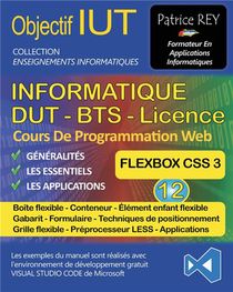 Informatique T.12 ; Dut, Bts, Licence ; Cours De Programmation Web 