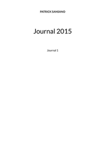 Journal 2015 : Journal 1 