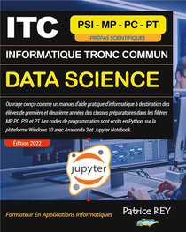 Itc Informatique Tronc Commun Mpsi - Data Science - Jupyter Notebook Python - Illustrations, Couleur 