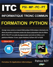 Itc Informatique Tronc Commun Mpsi - Formation Python : Jupyter Pycharm Pyqt5 