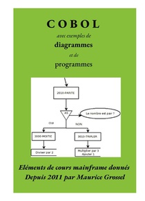 Cobol, Avec Exemples De Diagrammes Et De Programmes - Elements De Cours Mainframe 