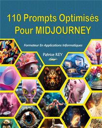 110 Prompts Optimises Pour Midjourney - Illustrations, Couleur 