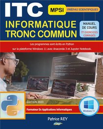 Itc Informatique Tronc Commun Prepas Mpsi : Edition 2023 