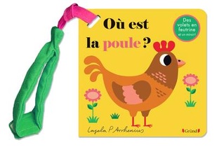 Livre Poussette : Ou Est La Poule ? 
