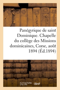 Panegyrique De Saint Dominique 