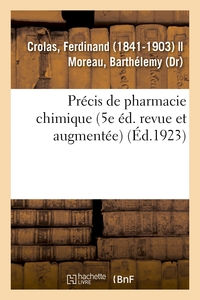 Precis De Pharmacie Chimique (5e Ed. Revue Et Augmentee) 