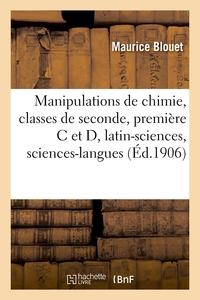 Manipulations De Chimie, Classes De Seconde Et De Premiere C Et D, Latin-sciences, Sciences-langues 