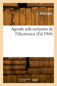 Agenda Aide-memoire De L'electricien 