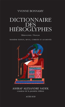 Dictionnaire Des Hieroglyphes ; Hieroglyphes/francais (3e Edition) 