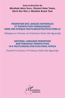 Promotion Des Langues Nationales Et Perspectives Pedagogiques Dans Une Afrique Multilingue/multiculturelle : Melanges En L'honneur Du Professeur Emile-gille Nguendjio 