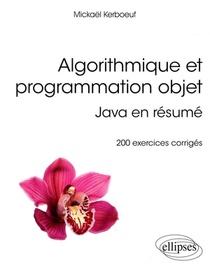 Algorithmique Et Programmation Objet ; Java En Resume ; 200 Exercices Corriges 