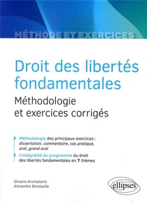 Droit Des Libertes Fondamentales ; Methodologie Et Exercices Corriges 