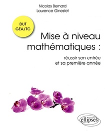 Mise A Niveau Mathematiques : Reussir Son Entree Et Sa Premiere Annee En Dut Gea/tc 