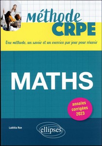 Methode Crpe ; Mathematiques (edition 2023) 