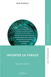 Inventer Sa Phrase (2e Edition) 