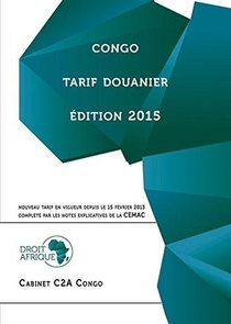 Congo - Tarif Douanier (edition 2015) 