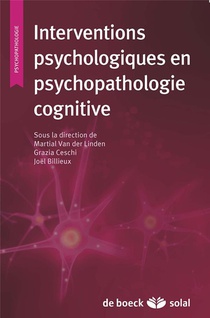 Interventions Psychologiques En Psychopathologie Cognitive 