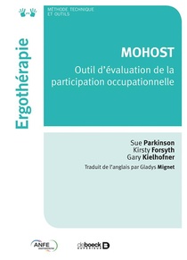 Mohost ; Outil D'evaluation De La Participation Occupationnelle 