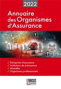 L'annuaire Des Organismes D'assurance (edition 2022) 