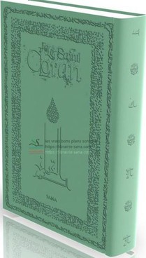 Le Coran - Francais / Arabe : Couverture Daim Souple - Col Vert 