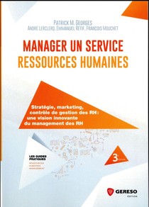 Manager Un Service Ressources Humaines (3e Edition) 