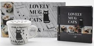 Lovely Mug Cats "vivre D'amour" 