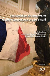 Les Translations De Competences En Droits Constitutionnel Et Administratif 