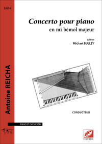 Concerto Pour Piano (conducteur A4) - En Mi Bemol Majeur 