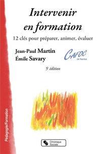 Intervenir En Formation (5e Edition) 