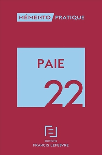 Memento Pratique ; Paie (edition 2022) 