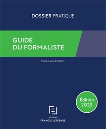 Guide Du Formaliste (edition 2023) 