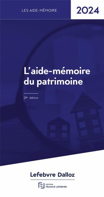 Aide Memoire Du Patrimoine 2024 