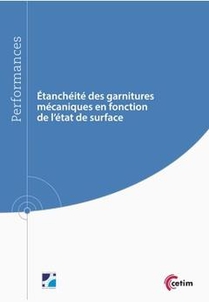Etancheite Des Garnitures Mecaniques En Fonction De L'etat De Surface 