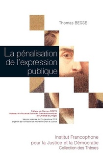La Penalisation De L'expression Publique 