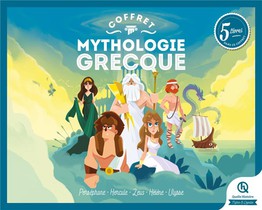 Coffret Mythologie Grecque : Persephone ; Hercule ; Zeus ; Helene ; Ulysse 