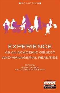 Experience As An Academic Object And Managerial Realities 