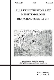 Bulletin D'histoire Et D'epistemologie Des Sciences De La Vie N.28 