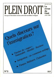 Quels Discours Sur L Immigration ? 