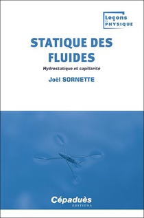 Statique Des Fluides : Hydrostatique Et Capillarite 