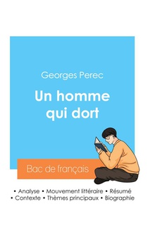 Reussir Son Bac De Francais 2024 : Analyse Du Roman Un Homme Qui Dort De Georges Perec 